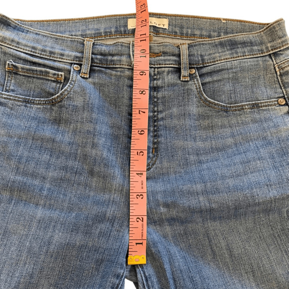 Loft Raw Hem Skinny Ankle Jeans 29 - Picture 7 of 8